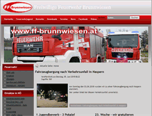 Tablet Screenshot of ff-brunnwiesen.at